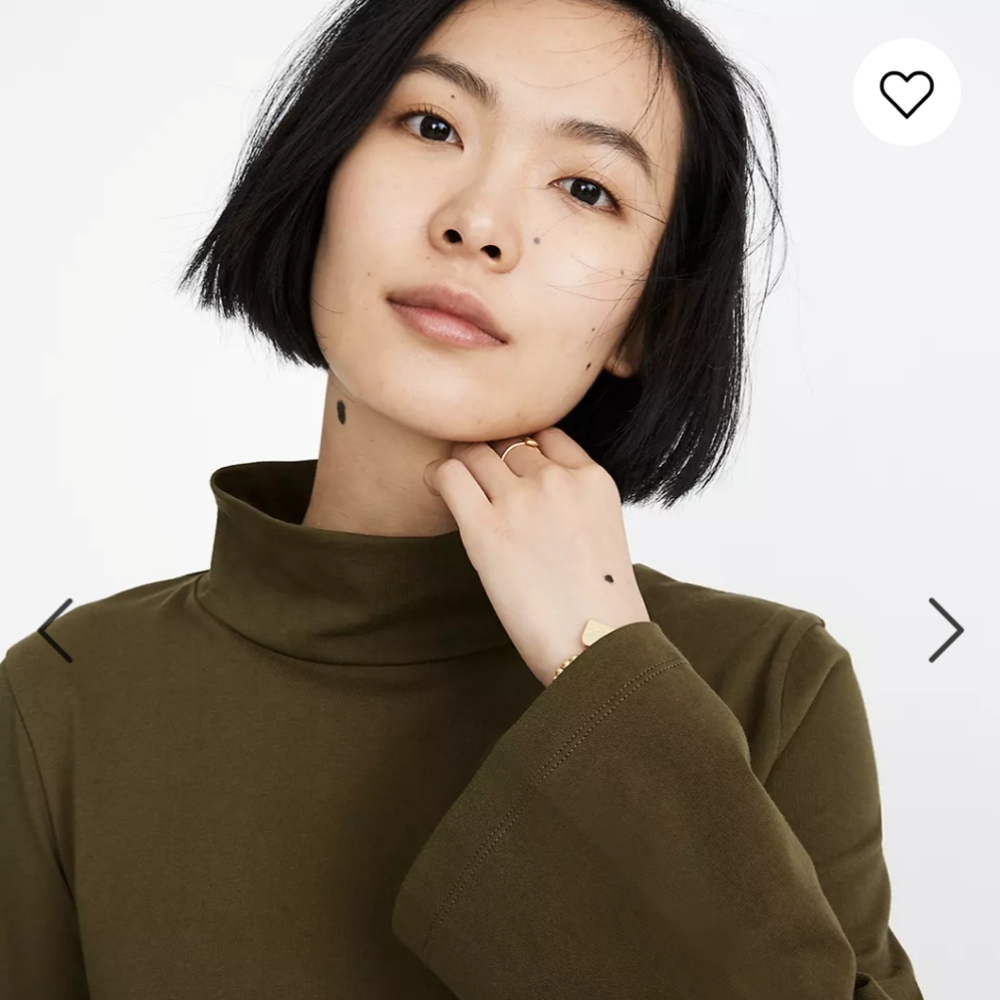 Madewell wide sleeve turtleneck